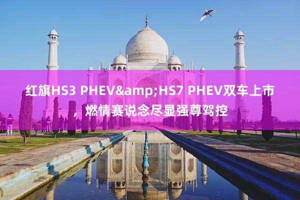 红旗HS3 PHEV&HS7 PHEV双车上市，燃情赛说念尽显强尊驾控